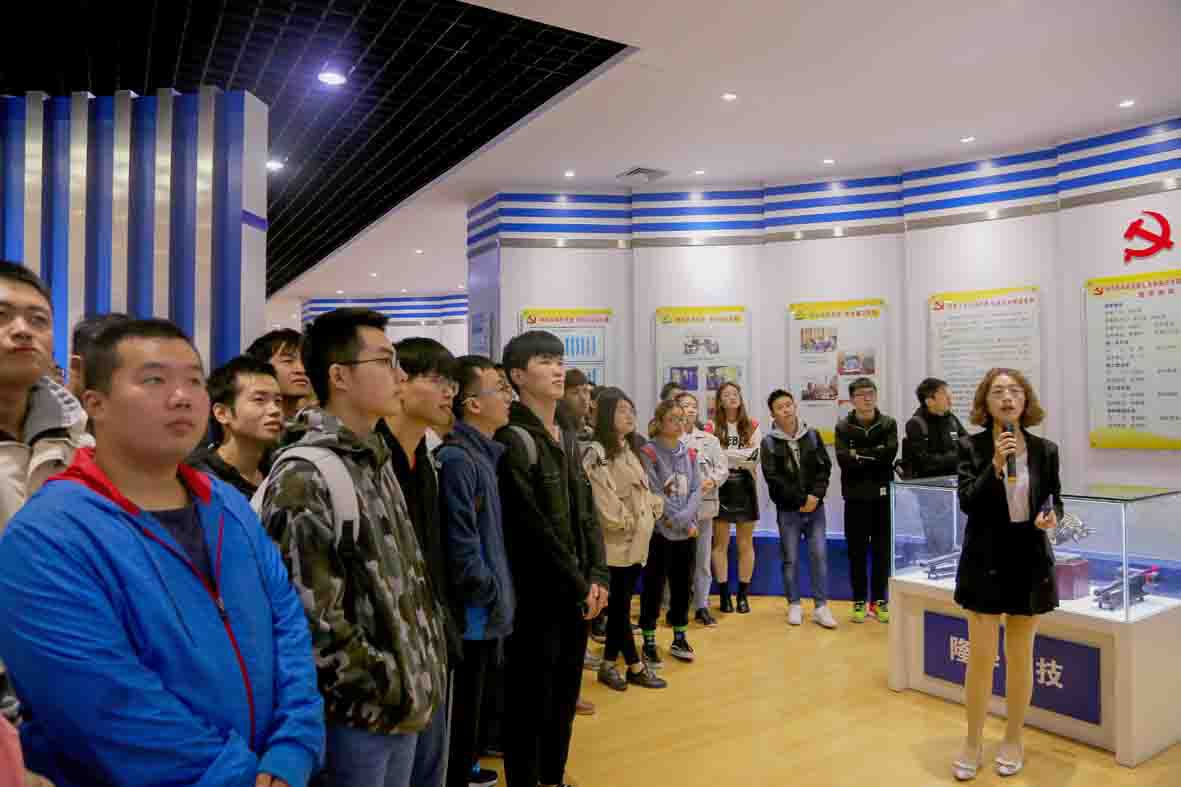 河南科技大学造冷与低温工程系学子赴jiuyou.com参观实习